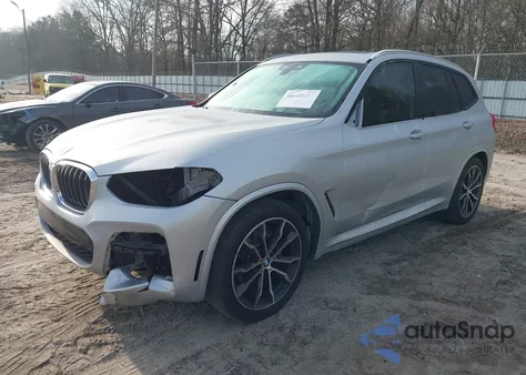2019 BMW X3 xDrive30I z USA, uszkodzony, nr VIN 5UXTR9C56KLR09455